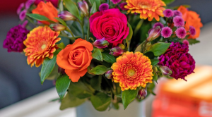 Flowers in a pot